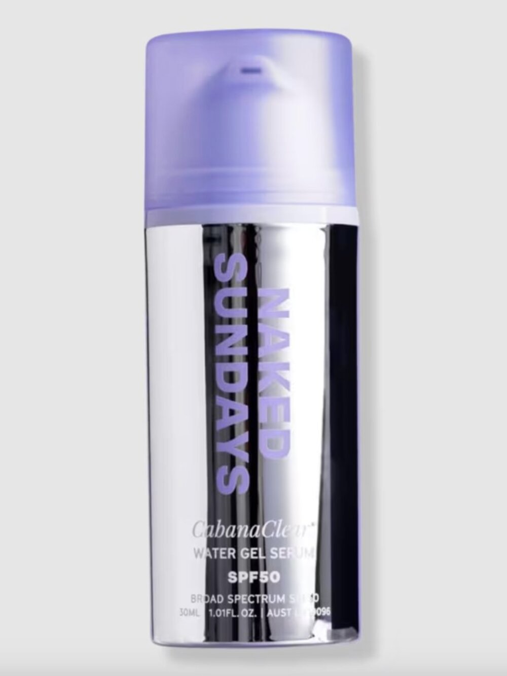 3 for $25 - Naked Sundays CabanaClear Water Gel Serum Sunscreen SPF 50